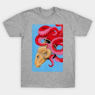 Octopus with Greek pottery T-Shirt